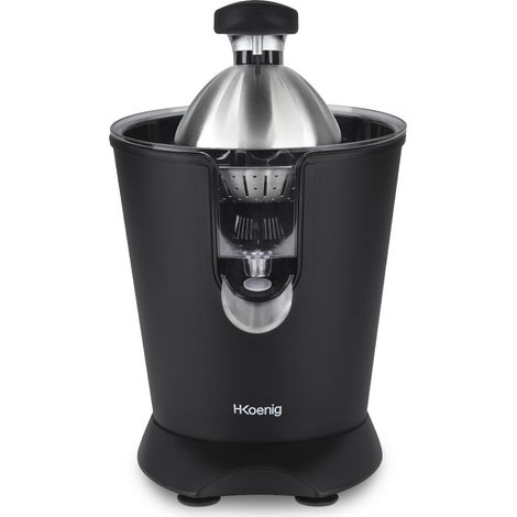H.Koenig AGR82 spremiagrumi elettrico nero opaco acciaio inossidabile (1/5)
