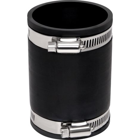 Raccord de tuyau en caoutchouc flexible Ø 60 mm intérieur, manchon en caoutchouc avec colliers en acier inoxydable, raccord de tuyau pour tuyau de ventilation, filtre à charbon (1/5)