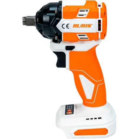 Visseuse à Chocs Sans Fil RURIS RMX3500 20V 350 Nm Brushless - 3300 bpm, Vis M8-M18, LED, Reversal Stop, Batterie 4Ah (1/5)