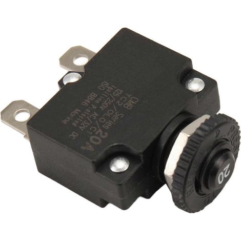 Disjoncteur 20 A pour véhicule électrique touristique Clubcar disjoncteur pour voiturette de golf 102838101 (1/5)