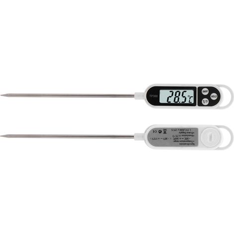 Thermomètre numérique pour aliments et liquides : lait bébé, huile, eau