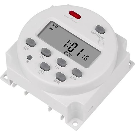 CN101A 12V/24V/110V/220V Minuterie de contrôle cycle à compte (1/5)