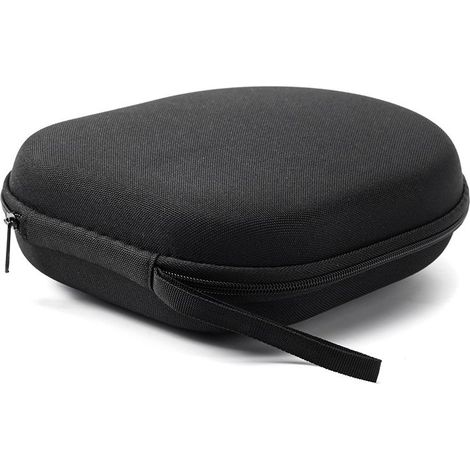 Étui rigide pour casque audio – Étui antichoc – Portable – Noir (1/5)