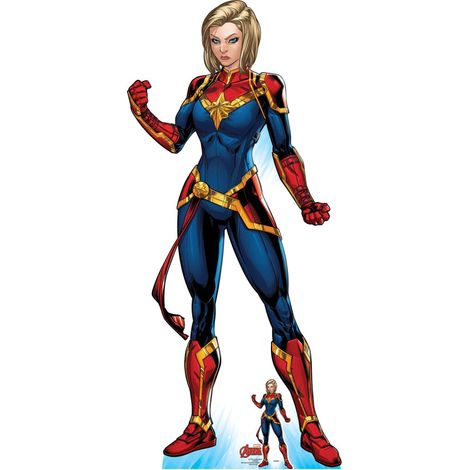 Figurine en carton Captain Marvel – Marvel Avengers - Haut 184 cm (1/5)