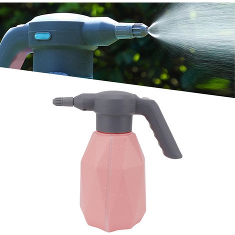Pulvérisateur électrique, arrosoir électrique, désinfectant ménager, pulvérisateur d'arrosage, arrosage automatique, pulvérisateur de nettoyage, petit pulvérisateur rechargeable, rose, configuration s (1/5)
