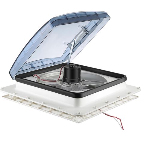 Ventilador para autocaravanas, funcionamiento de 3 velocidades, construcción de alta calidad, control manual de 3 velocidades. (1/5)