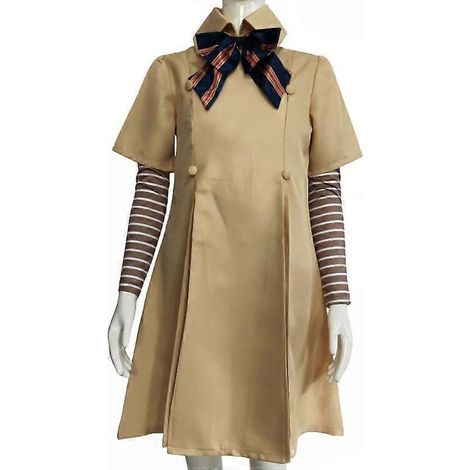 Costume de cosplay M3GAN/miGAN pour femmes et enfants, costume de film d'horreur pour Halloween (1/4)
