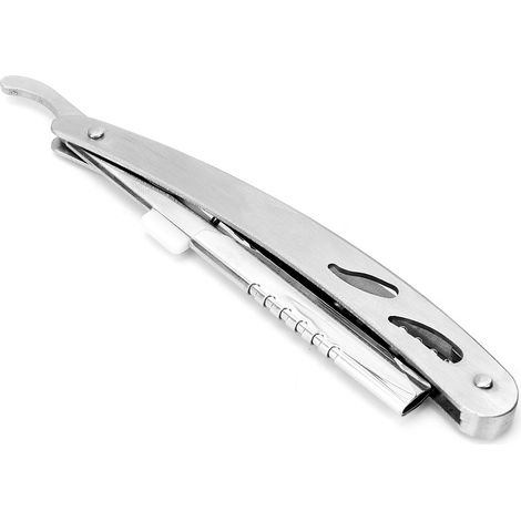 Rasoirs droits de barbier, légers, ergonomiques, prise en main confortable, antirouille, pour salon de coiffure à domicile (1/5)