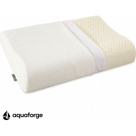 Almofada Cervical Ergonómica Látex Respirável 44 x 27 x 6 cm (1/5)