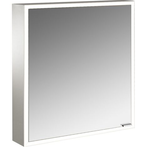 emco prime Lichtspiegelschrank, 600 mm, 1 Tür, Anschlag links, (1/5)