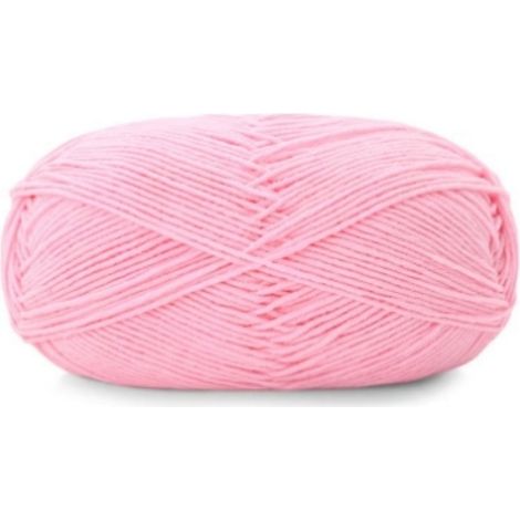 Fil de coton peigné au lait, laine fantaisie colorée pour tricot à la main - coloris : 13 clair (1/5)