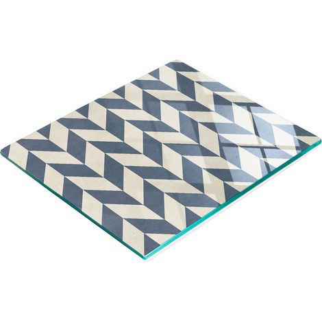 Tabla de cocina decorativa multifuncional con estampado de espiga, 60x52 cm (1/5)
