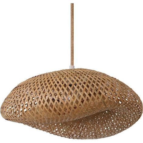 Boho Bambus Hängelampe 50cm 1xE27 1Stk. (1/3)