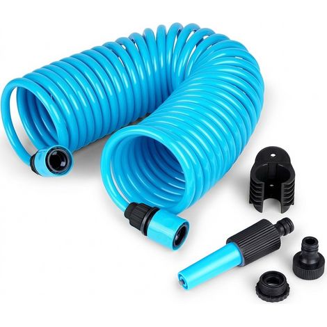Tuyau d'arrosage extensible spiralé de 10 m (1/5)