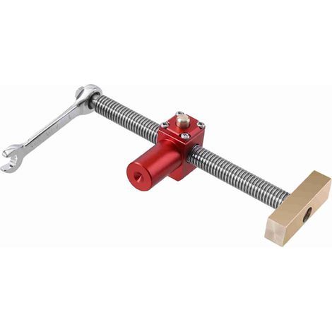 Rapid brass table vise - quick clamping, locking block - for workbench, woodworking (1/5)