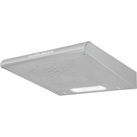 Campana extractora bajo mueble 50 cm MPM-51-PX-69, extractor de cocina empotrable inox, 175 m³/h, 3 velocidades, LED, evacuación exterior y recirculación