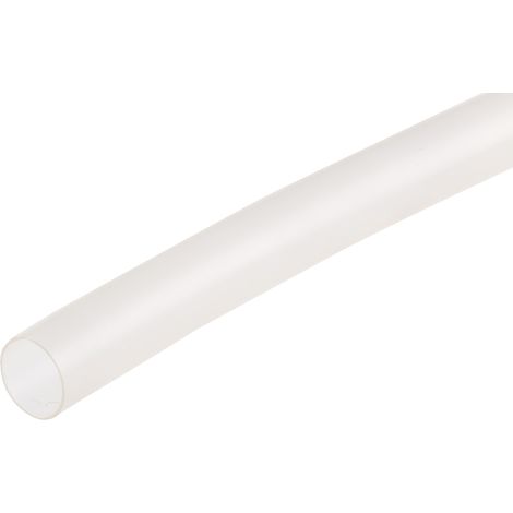 Gaine thermorétractable RS PRO, Dia. 6.4mm Clair rétreint 2:1, 300mm ( Prix pour Sachet de 20 )