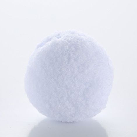 Packung mit 40 weißen künstlichen Schneebällen zur Weihnachtsdekoration – 7 x 7 cm (1/5)