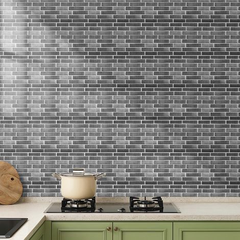 10Pcs Self-Adhesive Wall Tile Stickers (1/5)
