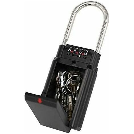 royaluxe - Boite a Cadenas pour Clef, Boite à Clés à Code, Coffre Combinaison de Stockage, Rangement Sécurisé pour Les Clés Select Access, Convenir à Ami et Parents Agés (1/5)