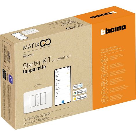Matixgo - Starter Kit Per Gestire Le Tapparelle (Bticino Cod. Jw2011Kit)