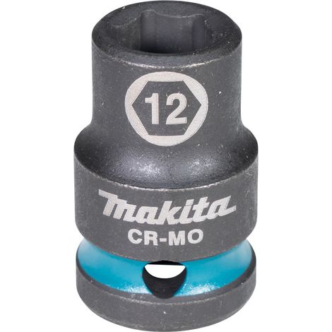 E-16081 Chiave a bussola Impact Black, 1/2", 12 mm