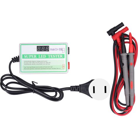 Testeur de rétroéclairage LED pour TV, outil de réparation de bandes LED sans démonter l'écran LCD, 85V-265V, prise américaine. (1/5)