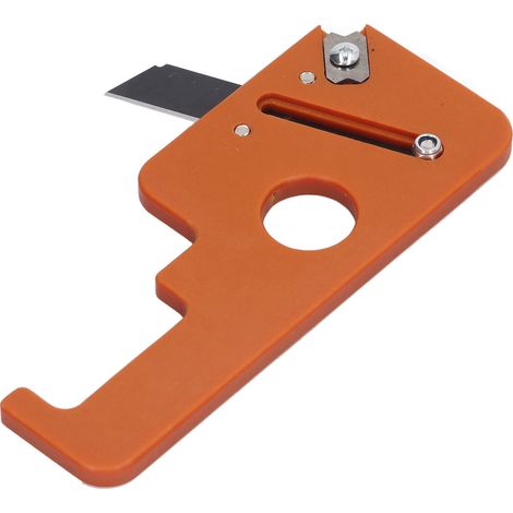 Machine à plaquer les chants manuelle en forme de faucille de 8 mm pour le travail du bois, spécialement conçue pour les panneaux sans peinture. (1/5)