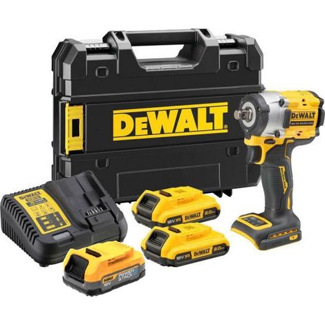 Dewalt 18v XR DCF921D2 Brushless 1/2 Torque Wrench Hog Ring Powerstack + x2 2ah (1/5)