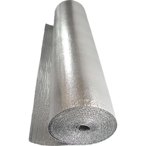 Film isolant réfléchissant à double bulle, multifonctionnel, imperméable, protection solaire pour (1/3)