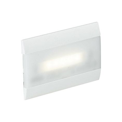 "Faretto ad incasso HELP bianco con luce di emergenza 1W 4000K (luce naturale)"