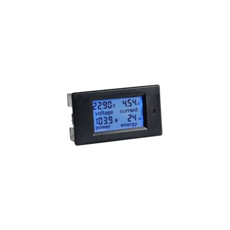 Medidor LCD multifunción Crezuo 6.5-100V 20A Corriente Voltaje Potencia Energía Voltímetro Amperímetro