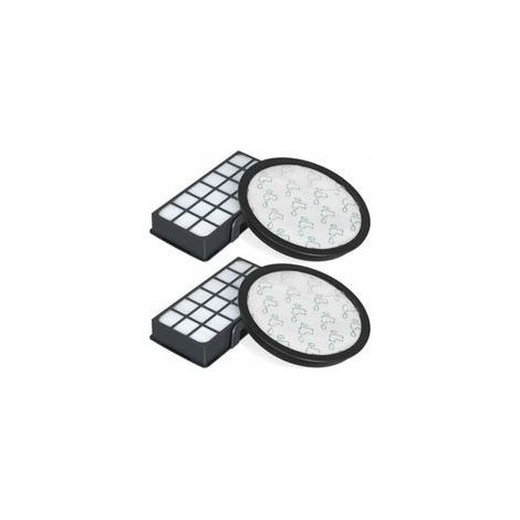 Lot de 2 Filtres HEPA pour Rowenta Silence, Filtre de Rechange Accessoires ZR903701, Force Cyclonic 4AAAA RO7647EA RO7663EA RO7676EA RO7681EA (Modèle RO76xx) Aspirateurs H246 (1/4)