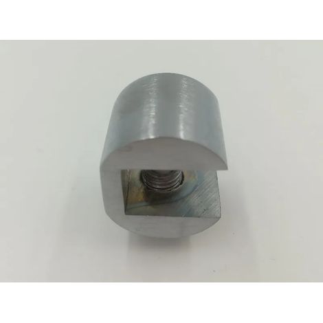 MENSOLA COTTALI A MORSETTO FRESATA D.23 CROMO SATINATO  CT614200032 (1/2)