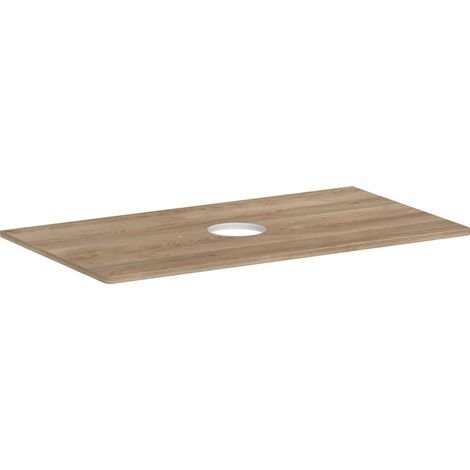 hansgrohe Xelu Q Konsole mit runden Ausschnitt mittig, 980x550, (1/3)