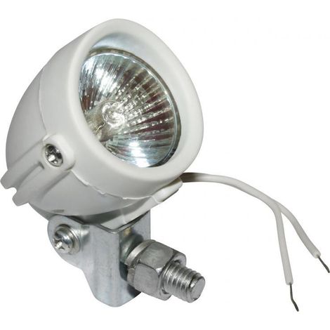 Feu halogène petit phare additionel orientable blanc 12V 20W pour (1/2)