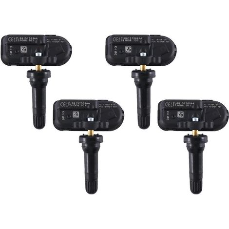 capteurs TPMS de surveillance de la pression des pneus pour Jeep Dodge Ram 1500 2500 2014-2018 68157568AA (1/5)