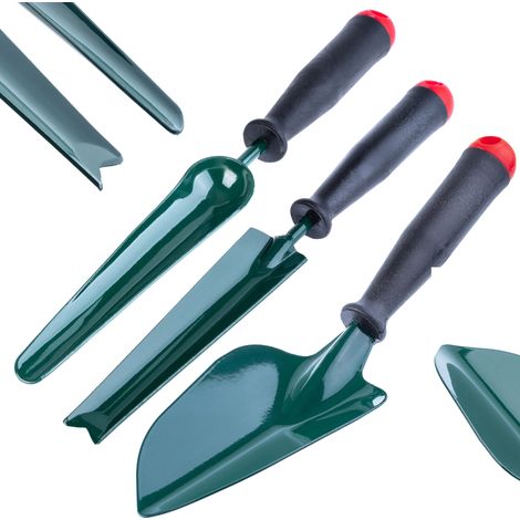 KADAX Gartenwerkzeugset, Mini-Gartengeräte, 3-teiliges Set Ver. C