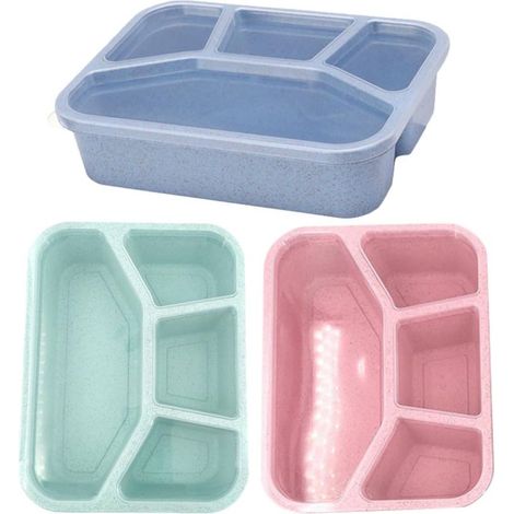 Boîte à lunch VICASKY légère en 3 pièces avec plusieurs (1/5)