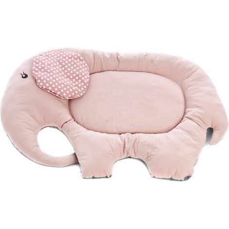 Tapis souple en forme d'éléphant avec fond antidérapant pour chiens et chats