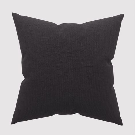 Coussin décoratif 45x45 cm Eclipse noir, par Soleil d'ocre (1/2)