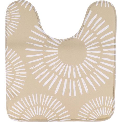 Tappetino igienico in microfibra stampata 45x50 cm - spirali etniche - Tendance