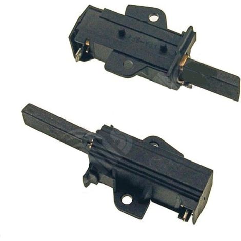 2 SPAZZOLE MOTORE LAVATRICE ELECTROLUX BOSCH CARBONI MM 5X12 AS 215680 SP 10 (1/2)