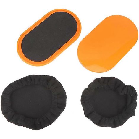 ovale Yoga-Gleitscheiben, Fitness-Slider, Trainingsmatten, Sport-Gleitmatten, 2er-Set (1/5)