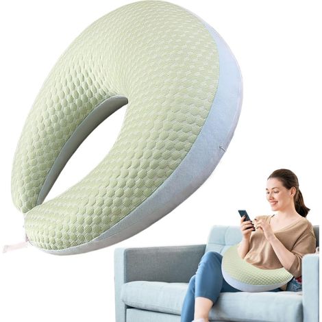 Coussin de lecture pour lit adulte Coussin de lecture pour s'asseoir dans le lit pour adulte Coussin d'accoudoir, accessoires de maison pour adultes, crochet, jeu, travail, canapé, sol (1/5)