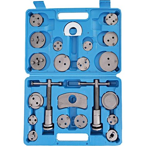 Outil de réparation de voiture , 22Pcs Universel Étrier de frein à disque Piston Rewind Wind Back Tool Kit Ensemble pour la réparation de voiture