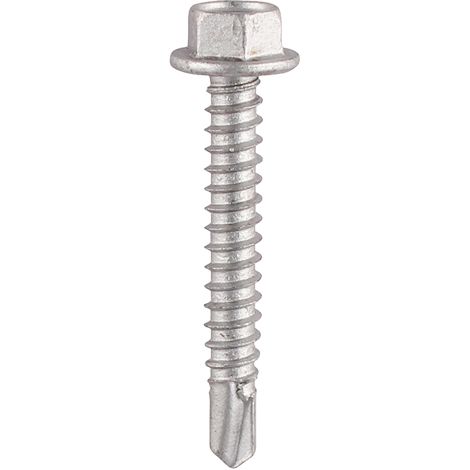 TIMco 5.5 x 50mm Hex Head Self drill Light Section TEK Screws Qty 100 (1/2)