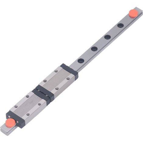 Rail de guidage linéaire, guidage coulissant de mouvement de 200mm avec 2 blocs MGN9H pour imprimante 3D, Machine CNC