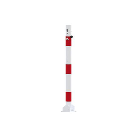 Schake  Paletto di sbarramento  Ø 60 mm  bianco / rosso 