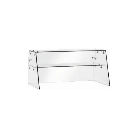 Vitrine de protection en verre 900T2 +GL - Bartscher